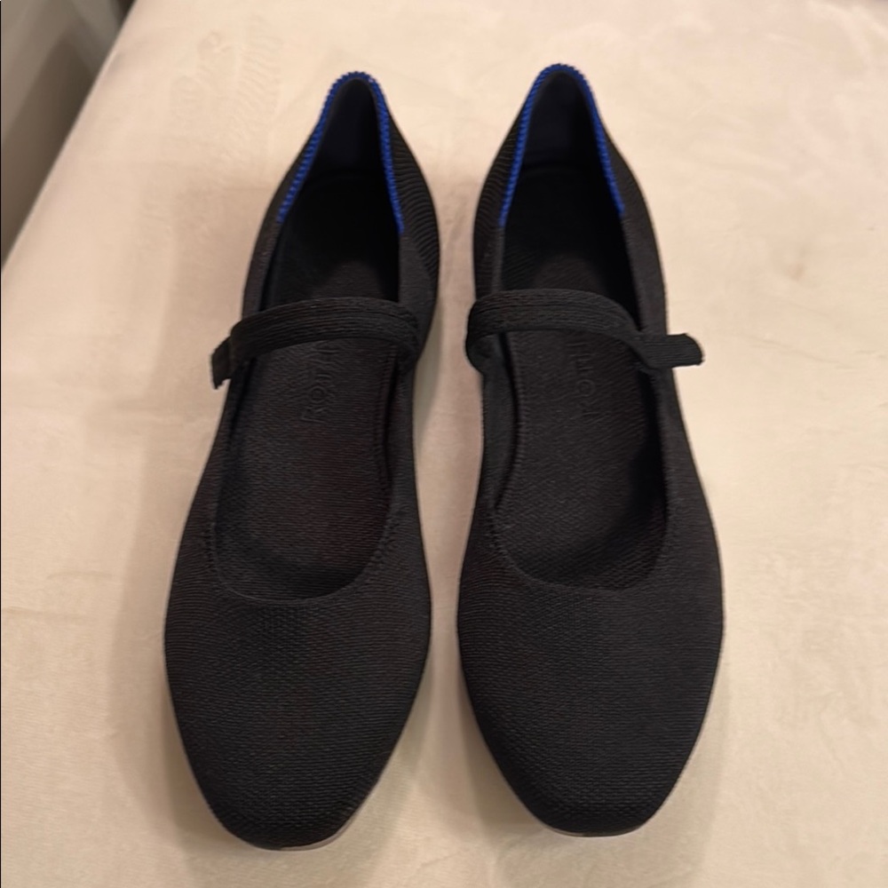 Rothy’s the Max square  Mary Jane black sz 8